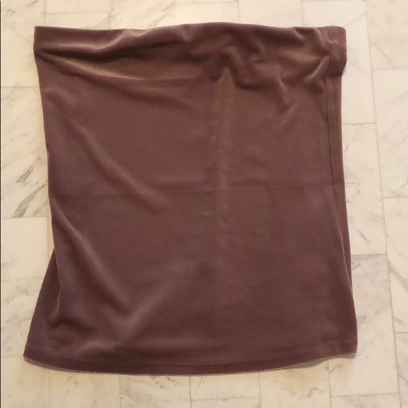 Express velvet tube top size small NWT - Picture 3 of 5